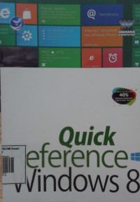 Image of Quick Reference Windows 8