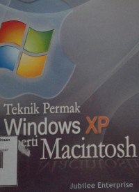 Image of Teknik Permak Windows XP seperti Macintosh