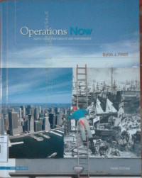 Image of OPERATIONS NOW SUPPLY CHAIN PROFITABILITY AND PERFORMANCE