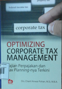 Image of OPTIMIZING CORPORATE TAX MANAGEMENT