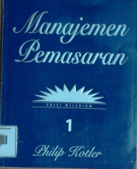 Image of MANAJEMEN PEMASARAN 1