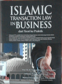 Image of ISLAMIC TRANNSACTION LAW IN BUSINESS