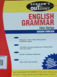 Image of ENGLISH GRAMMAR