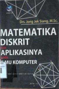 Image of MATEMATIKA DISKRIT dan APLIKASINYA pada ILMU KOMPUTER
