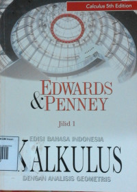 Image of KALKULUS DENGAN ANALISIS GEOMETRIS
