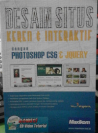 Image of Desain Situs Keren & Interaktif dengan Photoshop SC6 & JQuery