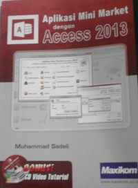 Image of Aplikasi Mini Market dengan access 2013