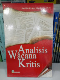 Image of ANALISIS WACANA KRITIS