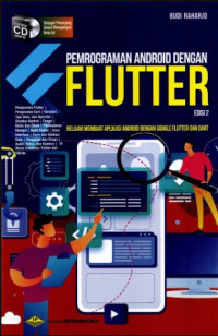 Image of PEMROGRAMAN ANDROID DENGAN FLUTTER (Biru)