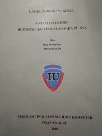 Image of SISTEM INVENTORY DI ENERGY ANALYSIS TEAM PADA PT.XYZ