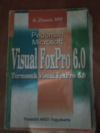 Image of PEDOMAN MICROSOFT VISUAL FOXPRO 6.0