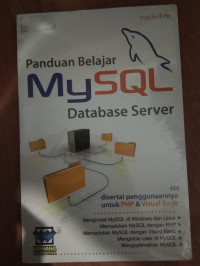 Image of PANDUAN BELAJAR MYSQL DATABASE SERVER
