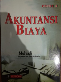 Image of AKUNTANSI BIAYA