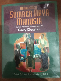 Image of MANAJEMEN SUMBER DAYA MANUSIA