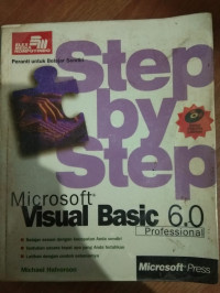 Image of STEP BY STEP MICROSOFT VISUAL BASIC 6.0 PROFSSIONAL
