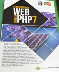 Image of PEMROGRAMAN WEB DENGAN PHP 7