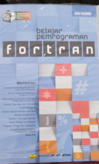 Image of BELAJAR PEMROGRAMAN FORTRAN