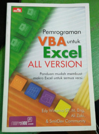 Image of Pemrograman VBA untuk Excel All Version