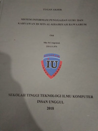 Image of SISTEM INFORMASI PENGGAJIAN GURU DAN KARYAWAN DI MTS AL-KHAIRIYAH RAWAARUM