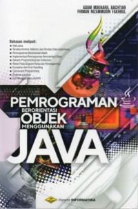 Image of PEMROGRAMAN BERORIENTASI OBJEK MENGGUNAKAN JAVA